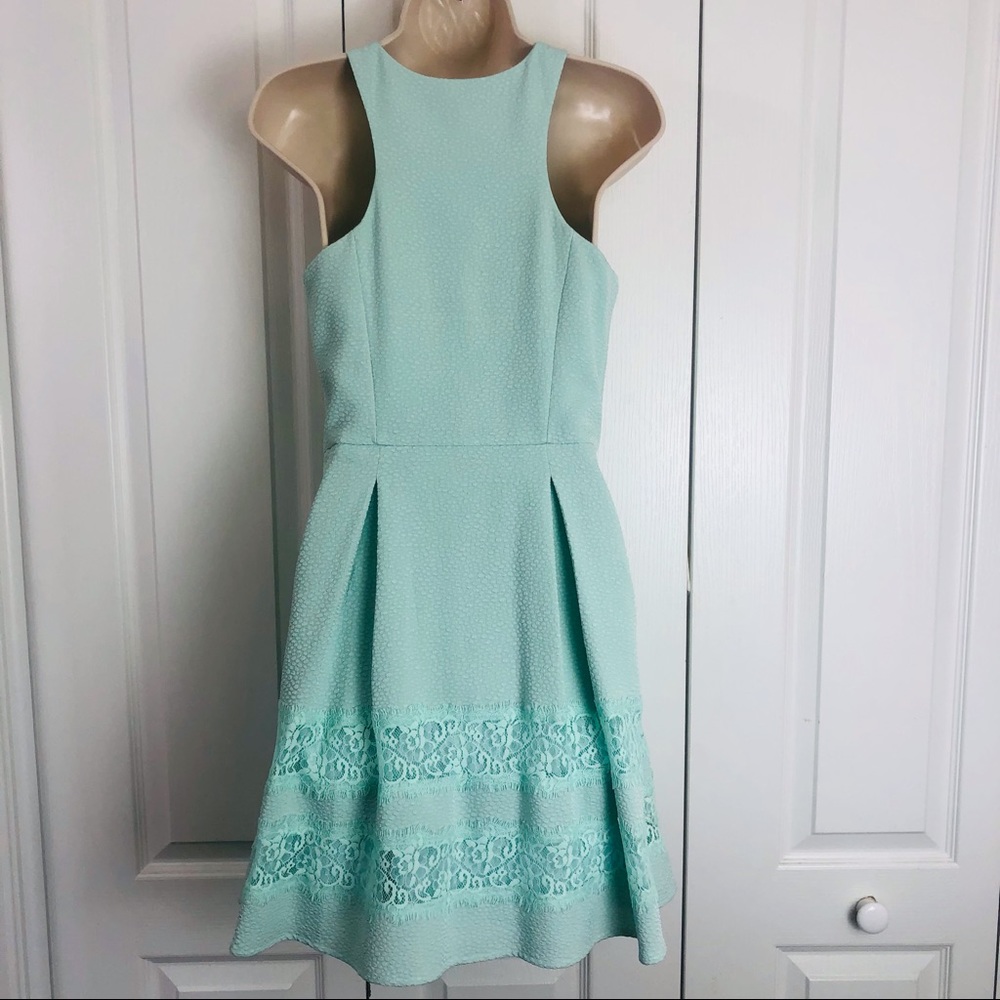Express Turquoise Dress - Picture 6 of 16